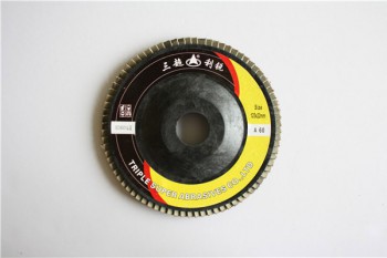 棕剛玉，125塑蓋百葉片反面